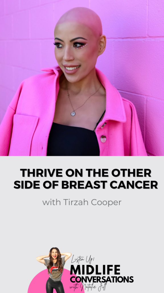 Thrive on the Other Side of Breast Cancer with Tirzah Cooper Pin