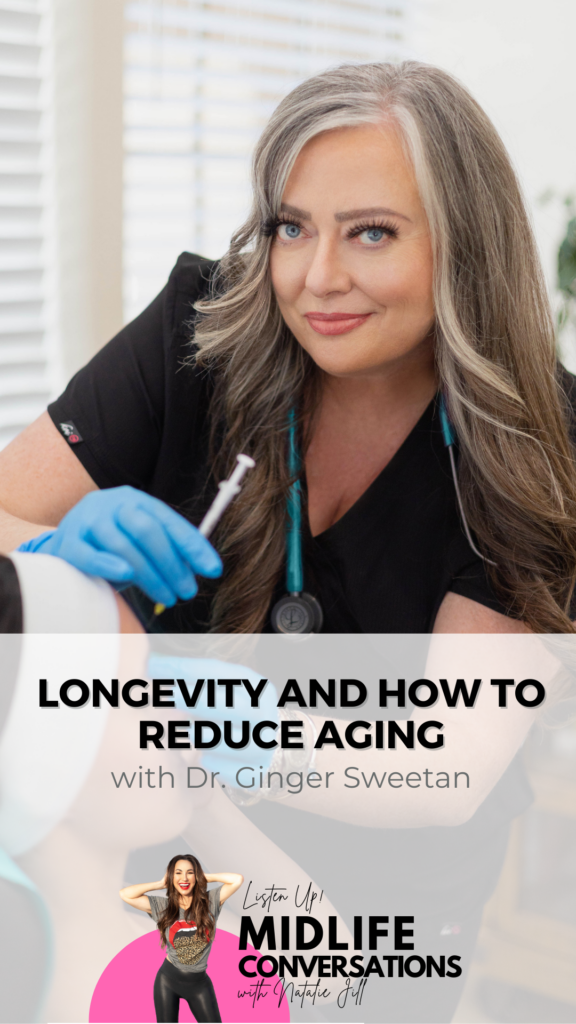 Longevity and How to Reduce Aging with Dr. Ginger Sweetan Pin